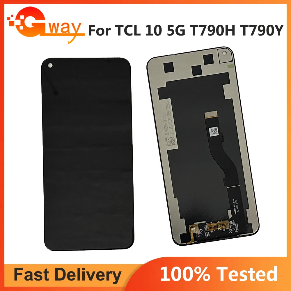 

6.53" Original Display For TCL 10 5G LCD Touchscreen Digititizer Assembly For TCL TCL 10 5G T790H T790Y LCD Screen Replacement