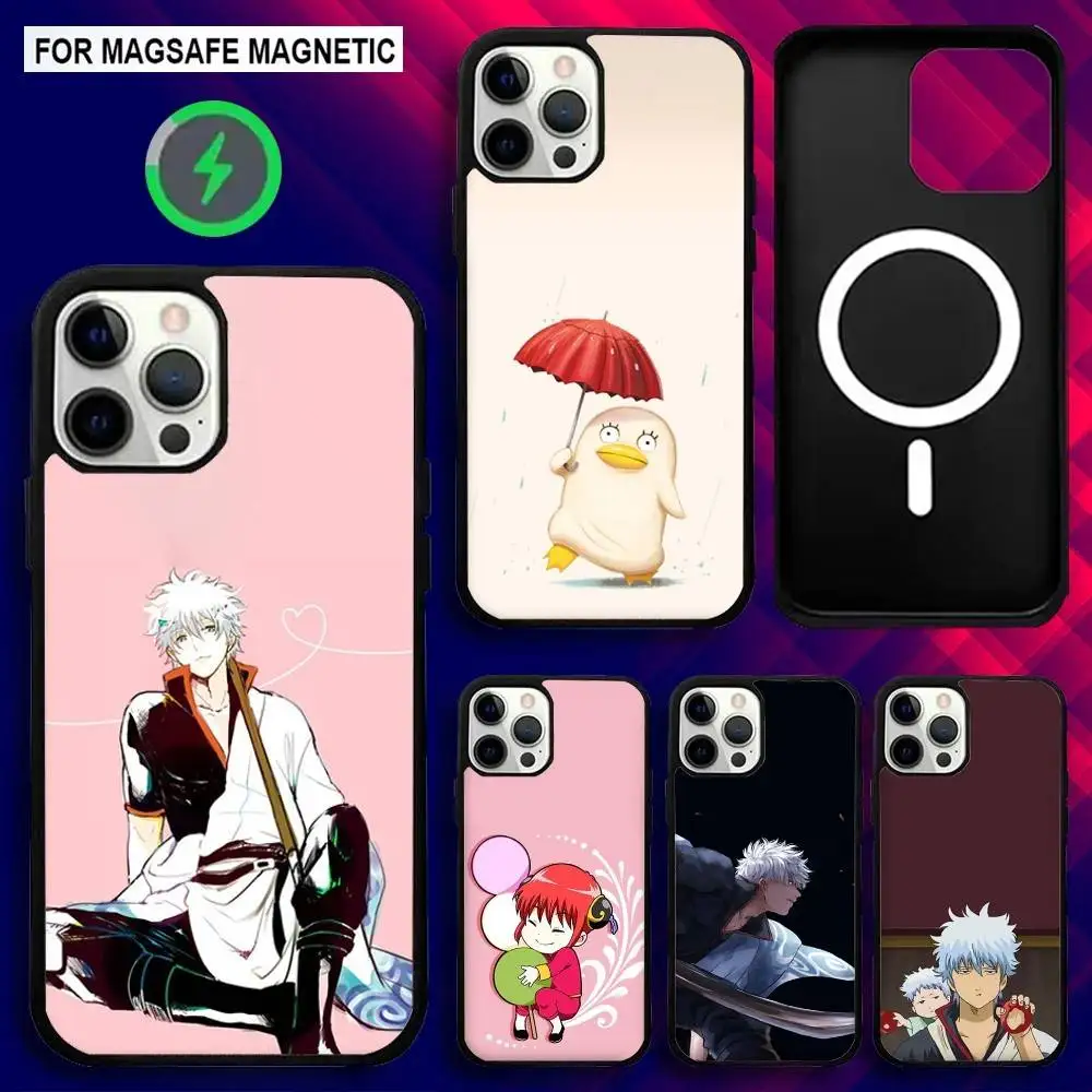

Anime G-GinTama Phone Case For iPhone 16e,16,15,14,13,12,11,Plus,Pro,Max,Mini Magsafe Magnetic Wireless Charging