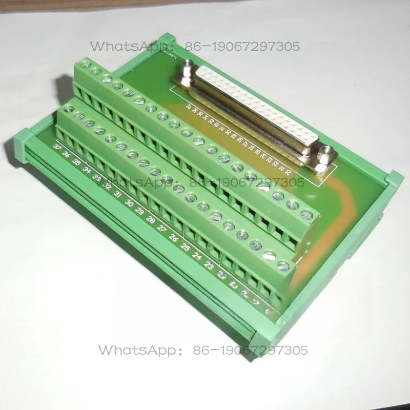 DB37 Female, Terminal Block, Wiring Module DB37 Male/Hole, ADAM-3937 Compatible