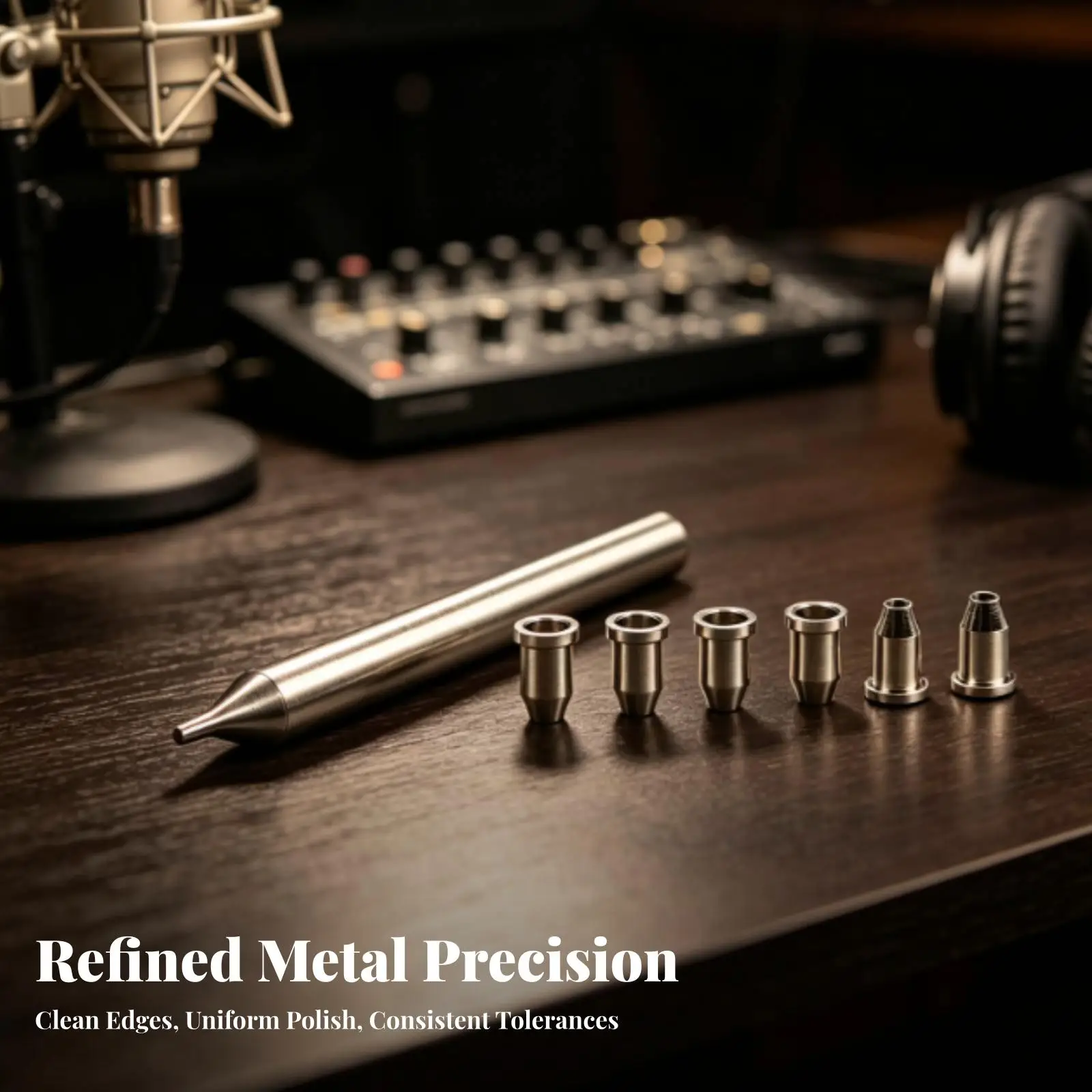 Sturdy Metal Stringing Helper for Guitar Bridge and Peg Work with Conical Sleeves Precision Design