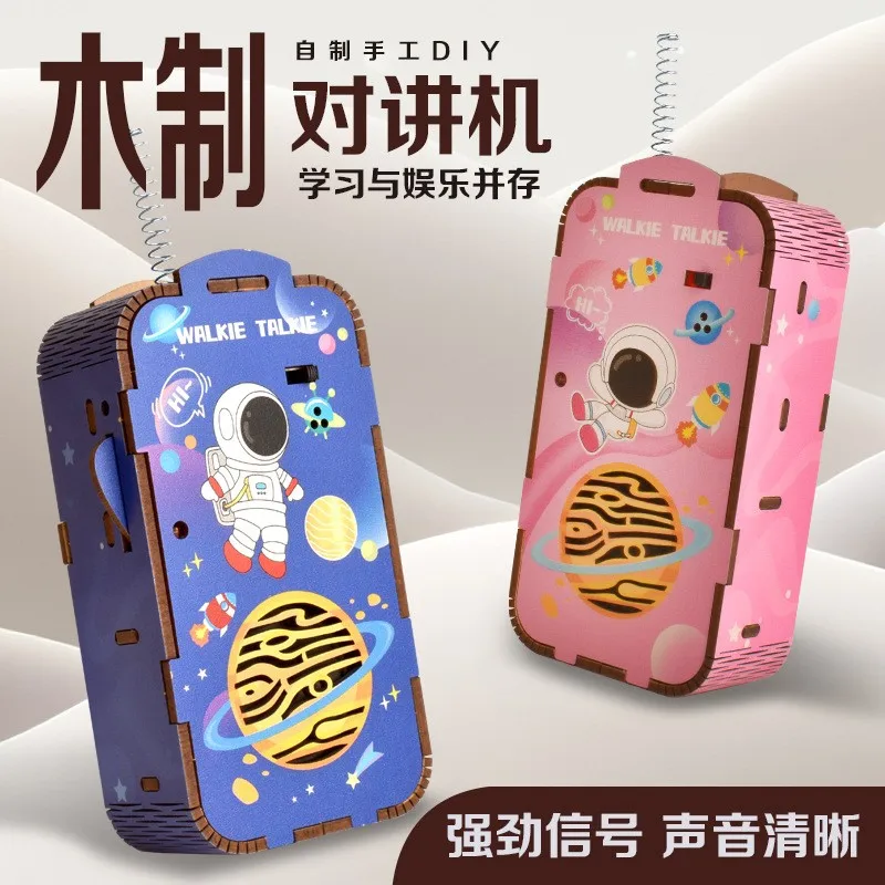 

Набор для самостоятельной сборки рации астронавта (на двоих) – STEM-эксперимент, образовательный радиоприбор, набор для творчества | Креативный подарок для детей