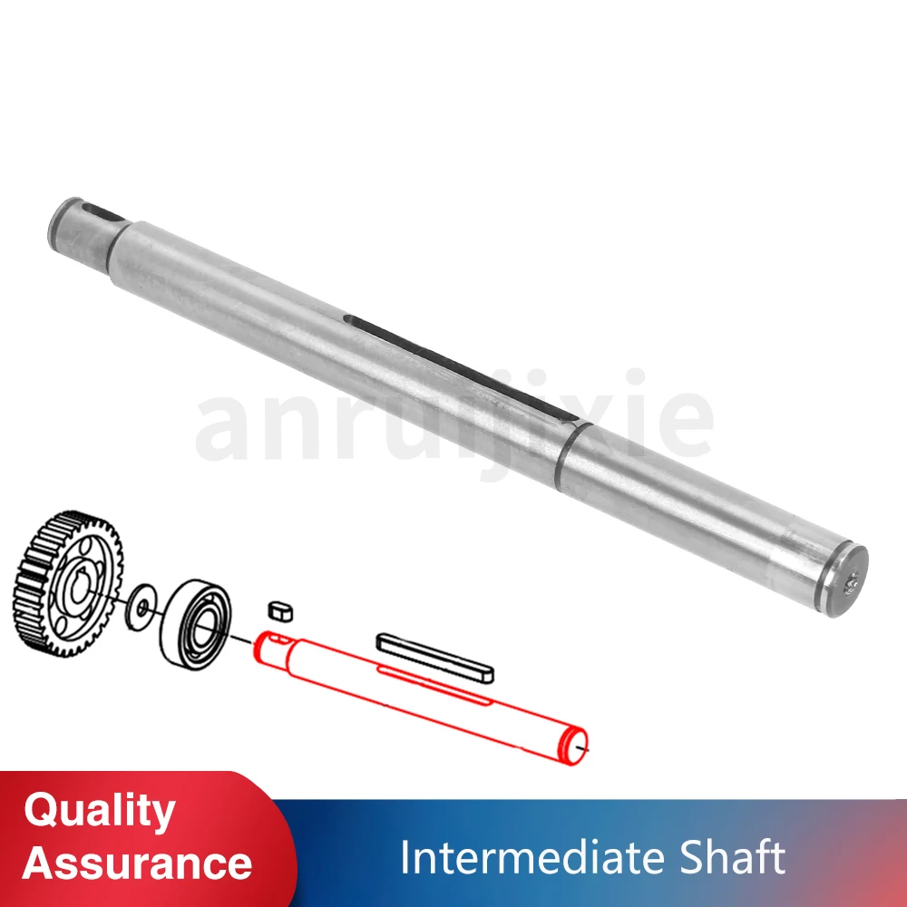 High/Low Gear Shaft SIEG C3-026 H/L Second Axis JET BD-7 Intermediate Shaft 7