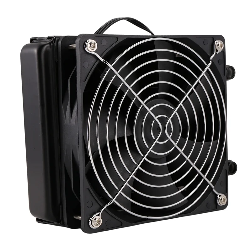 

ABFM-120Mm 10 Pipe Water Cooling CPU Cooler Row Heat Exchanger Radiator With Fan For PC Computer LED Water Cooling System