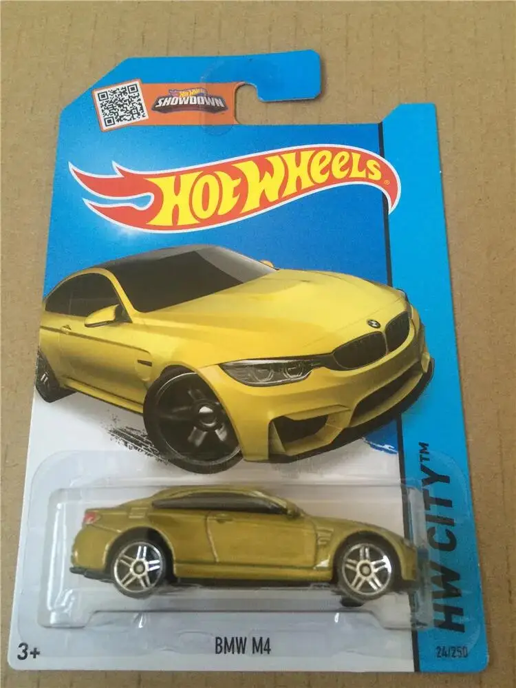 2015-24 HOT WHEELS 1:64 BMW M4 diecast car model gifts