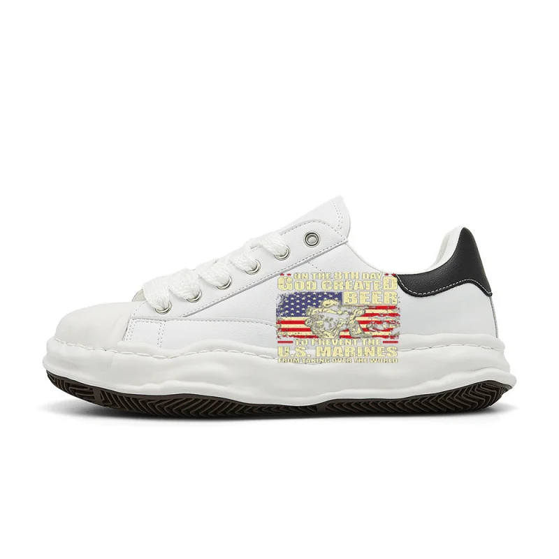 

US Marine Corps Marine Corps retro fashion street sneakers, designed to be retro, stylish, comfortable, and versatile, suitable