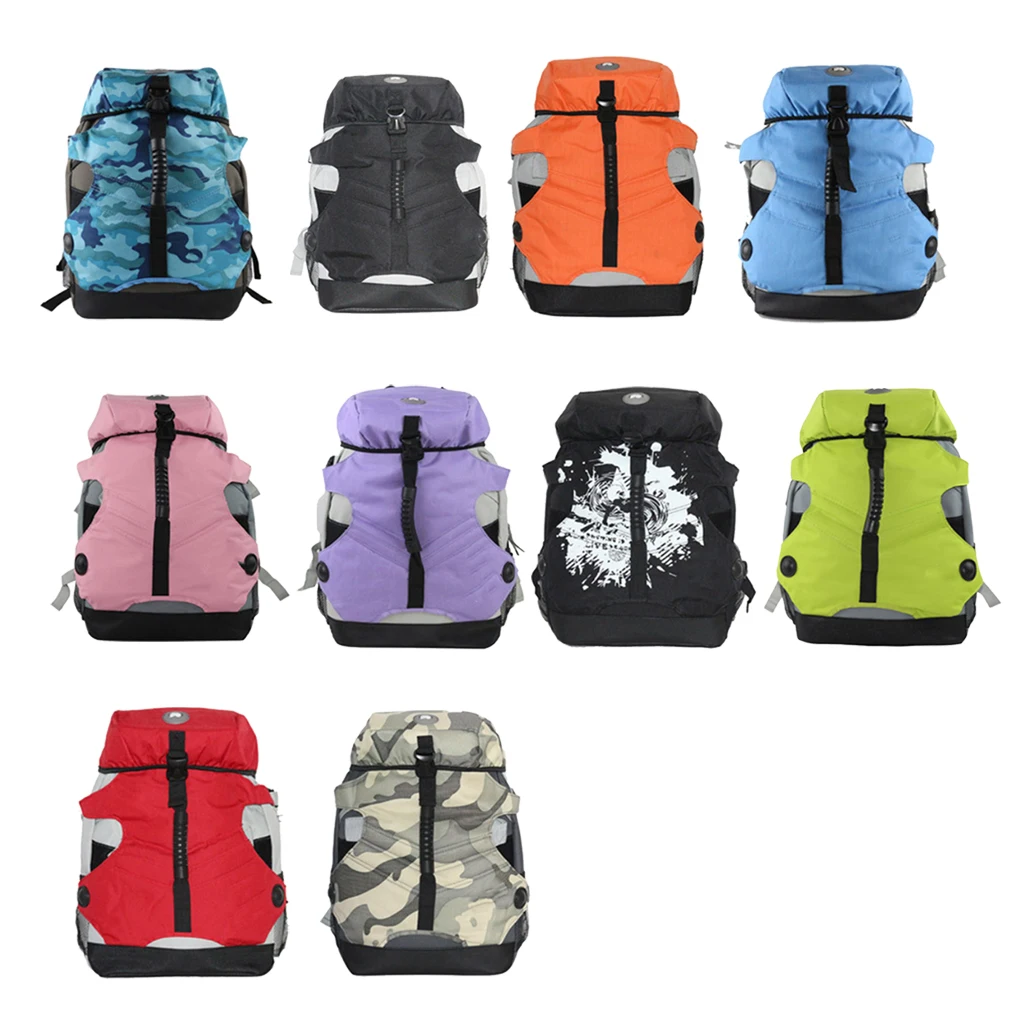 Roller Skate Bag Protective Carrier Knapsack Ski Boots Pouch Accessories