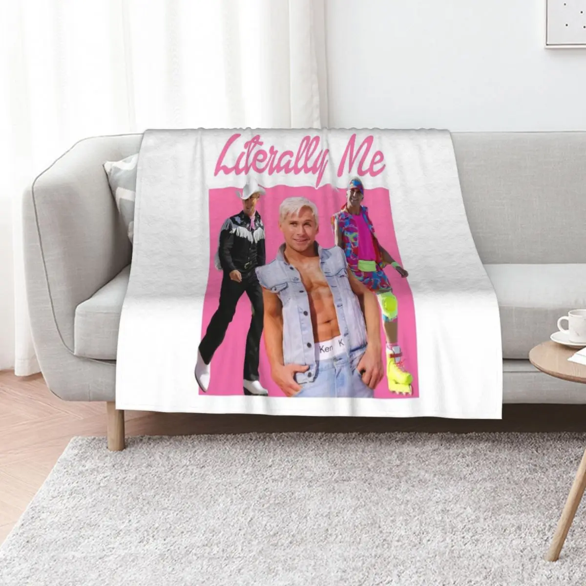 

Literally Me (Ryan Gosling) Classic Throw Blanket For Baby Beach Decorative Sofas Decorative Sofa Blankets