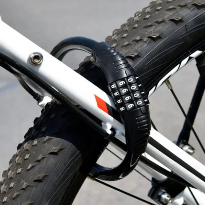 

Hot Sale Bicycle Lock Portable Anti-theft Steel Cable Lock Electric Scooter Security Cycling Accessories