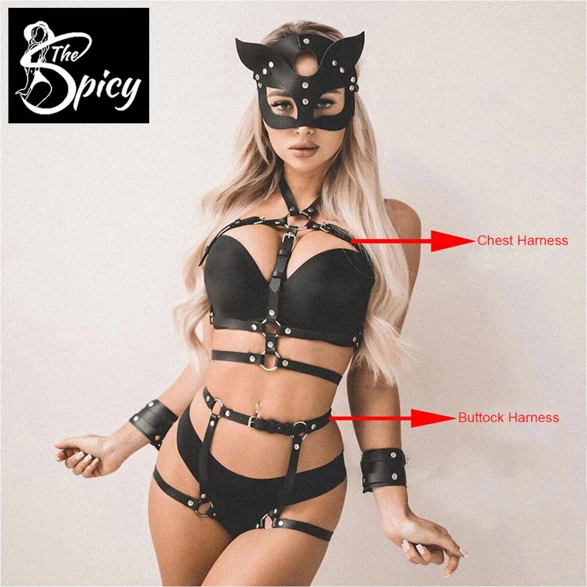 Spicy-Conjunto de vendaje Sexy para niña, conjunto de 2 piezas, 3 piezas, 4 piezas, Se