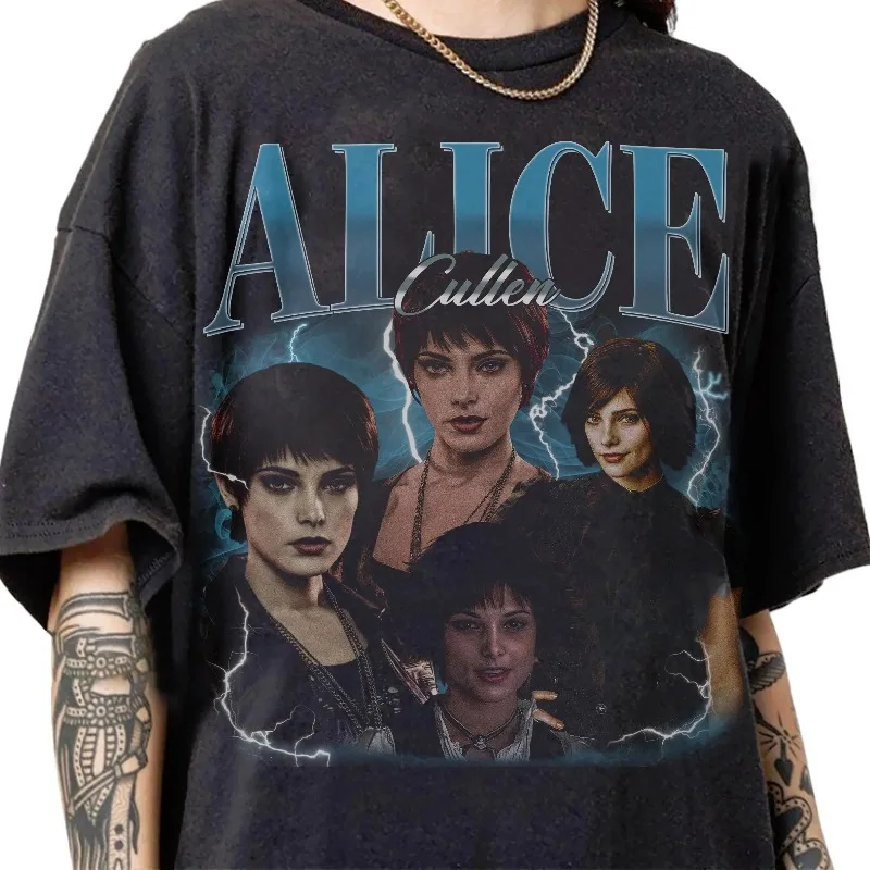 Limited Alice Cullen 90s Bootleg Vintage T-Shirt, Alice Cullen Streetwear Classic Tee, Twilight Saga Gifts For  Unisex T-Shirt