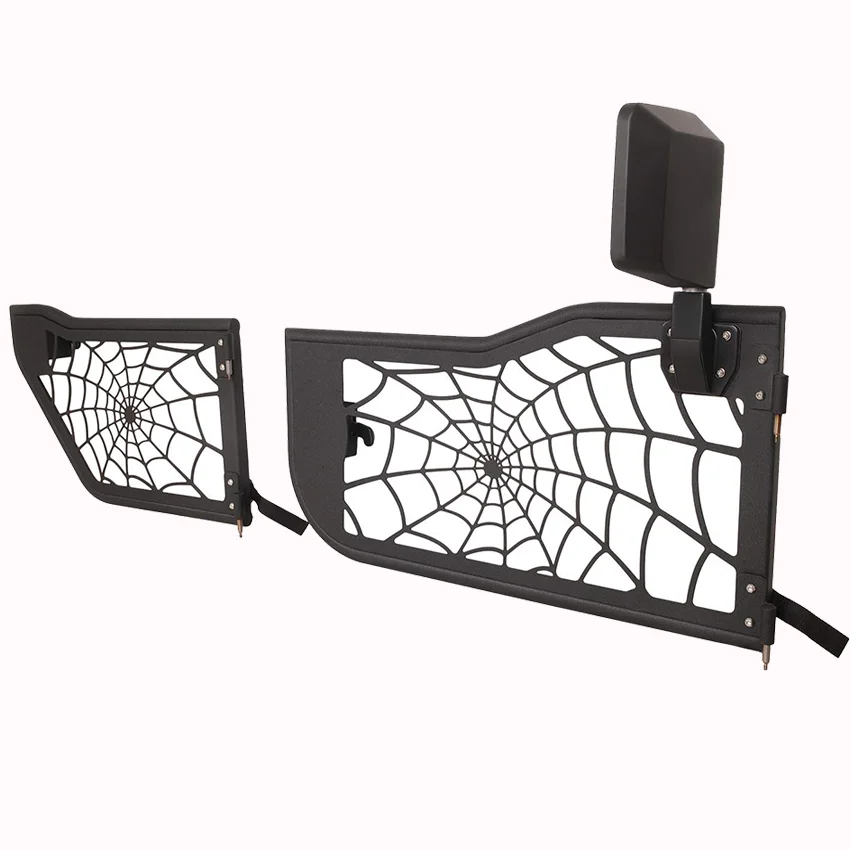 

EAG Spyder Web Tubular Door For 07-18 Jeep Wrangler JK 4X4 Off-road Accessories