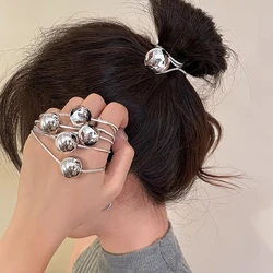 New Round Ball Hair Ties Rubber Bands Women Ponytail Elastic Gum Hair Ropes Fashion Hair Accessories