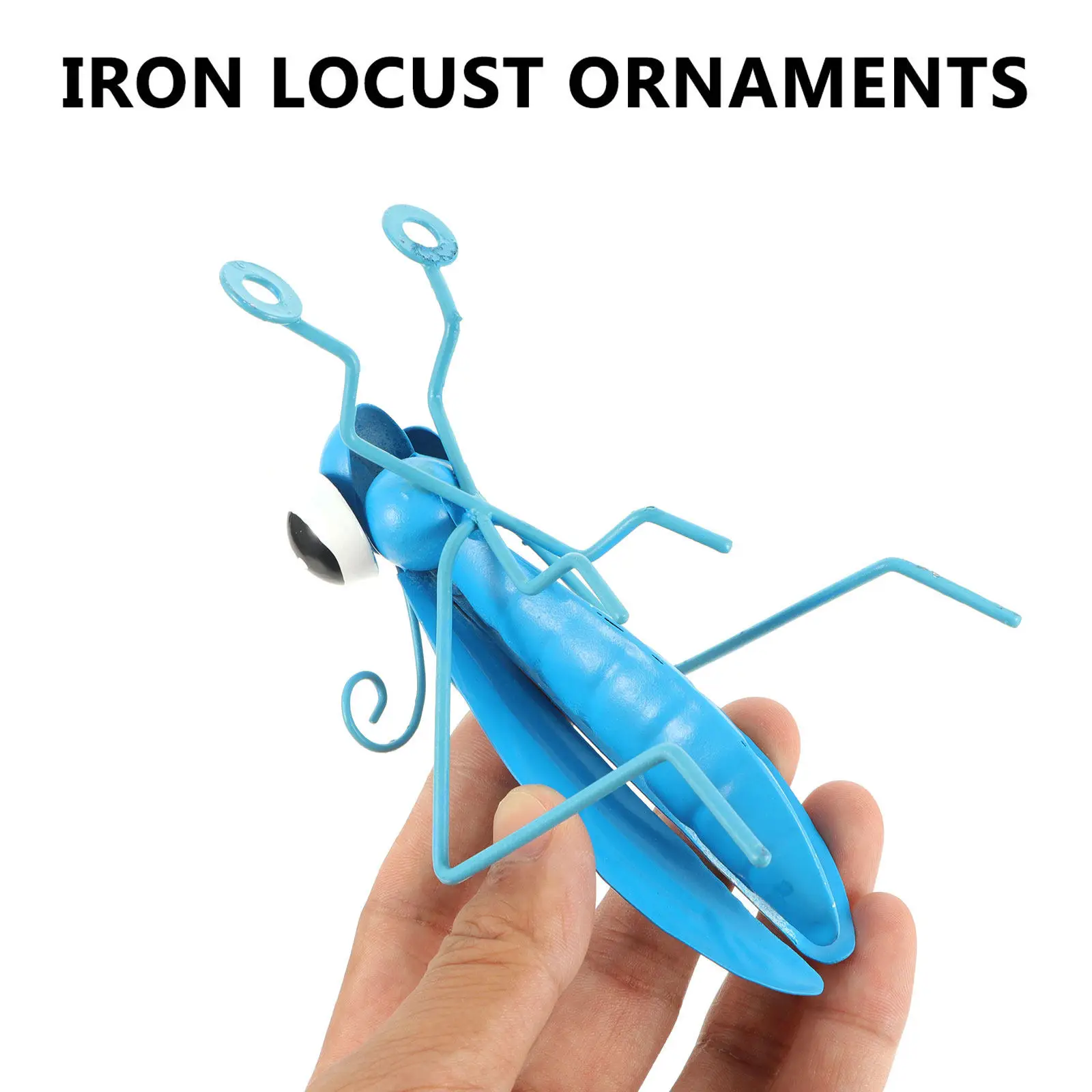 1Pcs Premium Brass Grasshopper Decor Garden Statue Outdoor Scene Ornament Home Decor Party Festival Mall Decoration Lifelike