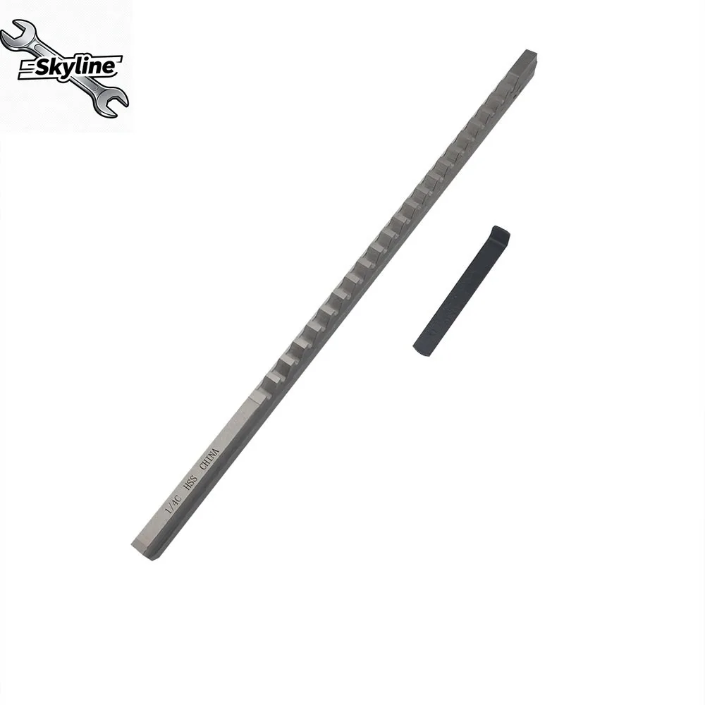 Push-Type Keyway Broach 1/4 C Metric Size Broaches Broaching Tools for Router Tool for Router Metalworking