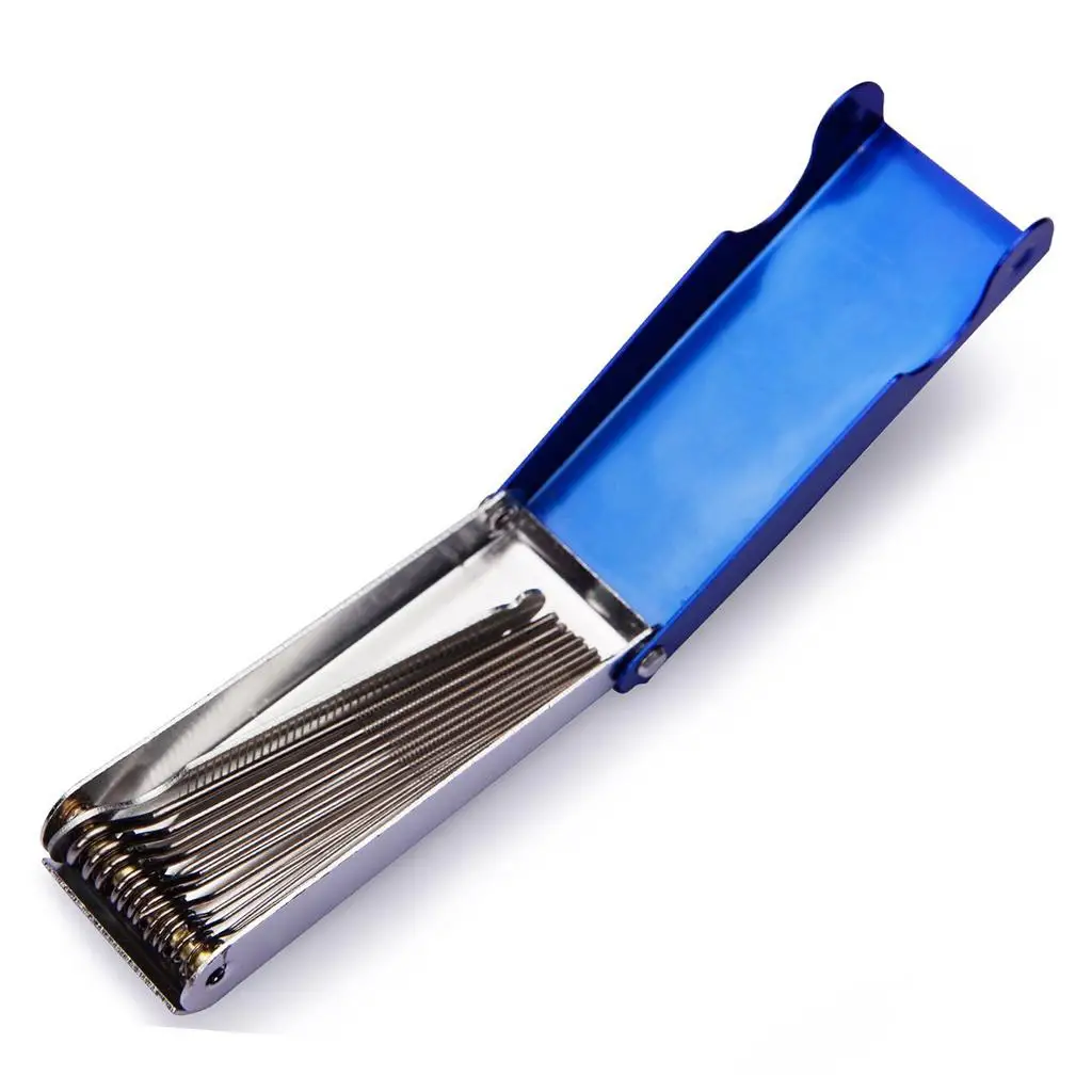 Versatile Metal Guitar Nut File Set Precision String Slot Repair Tool for Electric Acoustic Guitar Maker
