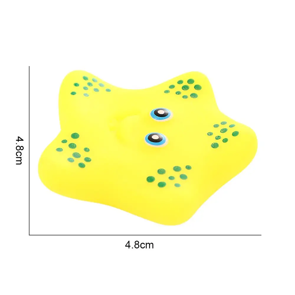 Flotteur de bain à pression pour enfant, jouet de douche doux et drôle, animaux qui couinent, cadeau pour bébé, eau de natation