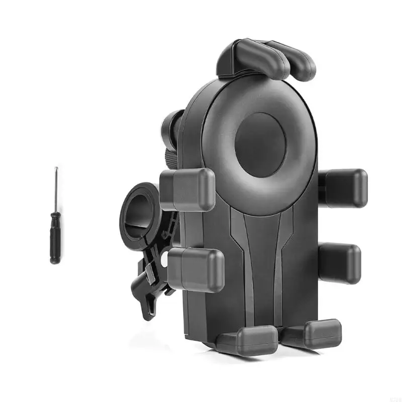 M76E Universeller Motorrad-Handyhalter mit Air Shock Absorb-Technologie und Schnellverschluss-Design für reibungslose Navigation – Detail 7