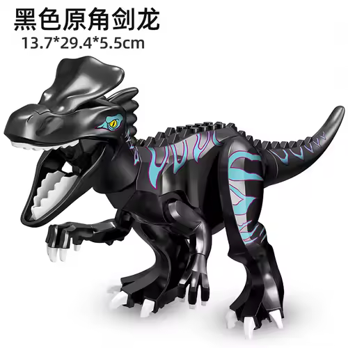 Jurassic World 3 Brutal Raptor Building Blocks Dinosaur Bricks Tyrannosaurus Indominus I-Rex Assemble Toy For Children - Image 61