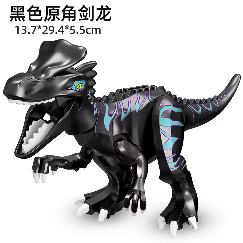 Jurassic World 3 Brutal Raptor Building Blocks Dinosaur Bricks Tyrannosaurus Indominus I-Rex Assemble Toy For Children - Image 61