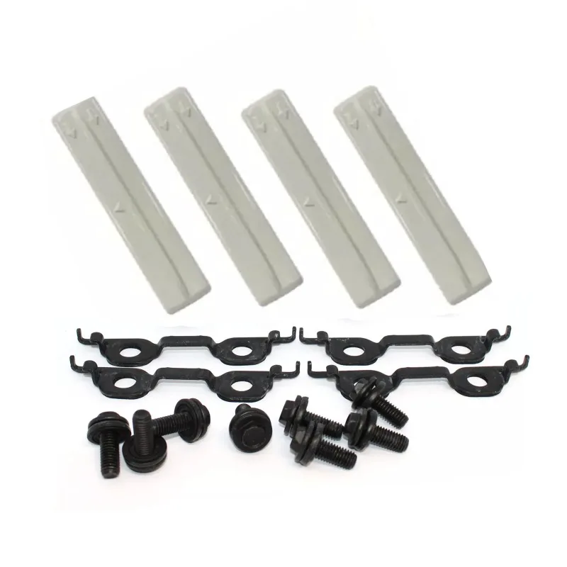 Replacement Roof Luggage Rack Trim Cover Kit 16 Pieces With Bolts Fit LC200 2008-2019 Part 75596-35020 63185-42020