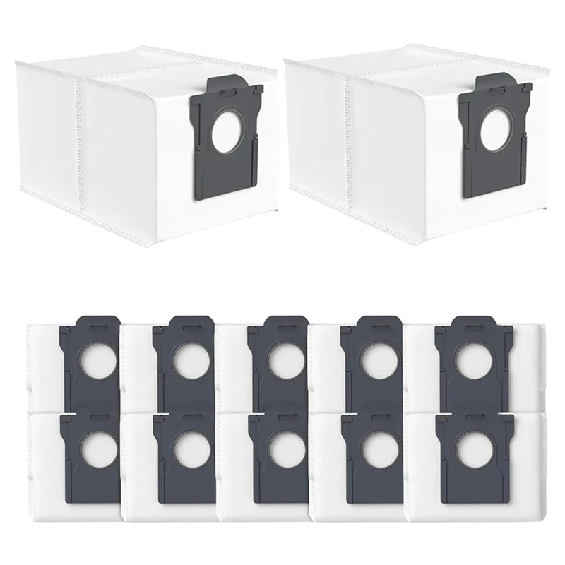 AT17 ダストバッグ 12 個パック Dreame X30 Ultra / X40 Ultra / L10s Pro Ultra ロボット掃除機用、3 L 大容量