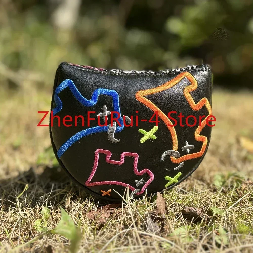 

Golf accessories Bull Half Round Golf Head Cover for Straight Small and Medium Putter