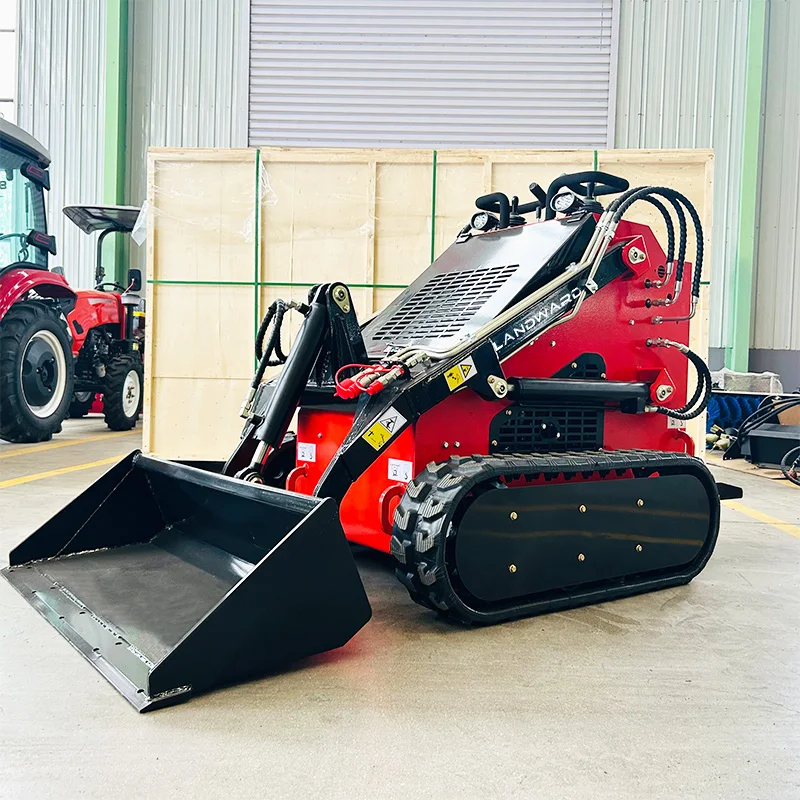 공장 판매 미니 스키드 스티어 로더 CE EPA 가정용 휠/크롤러 소형 로더 기계 신형 유압 스키드 스티어 로더 맞춤 제작