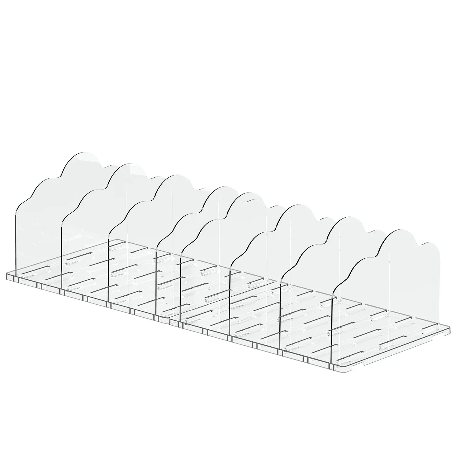 

Household Partition Board Shelves Adjustable Partition Clamps Classification Organization Compartments Storage Partition Boards