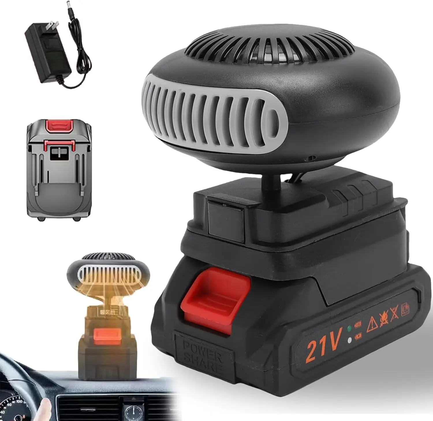 

Мини-автомобильный обогреватель, вентилятор из АБС-пластика, портативный обогреватель окон автомобиля, небольшой обогреватель для электрических трехколесных велосипедов, автомобилей, путешествий, офиса, использования в помещении