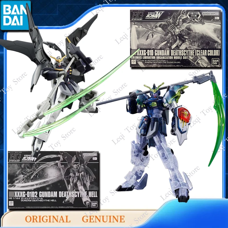 

Bandai Gundam HG XXXG-01D2 XXXG-01D GUNDAM DEATHSCYTHE HELL CLEAR COLOR Anime Action Figures Toys Kids Gift Model Ornaments