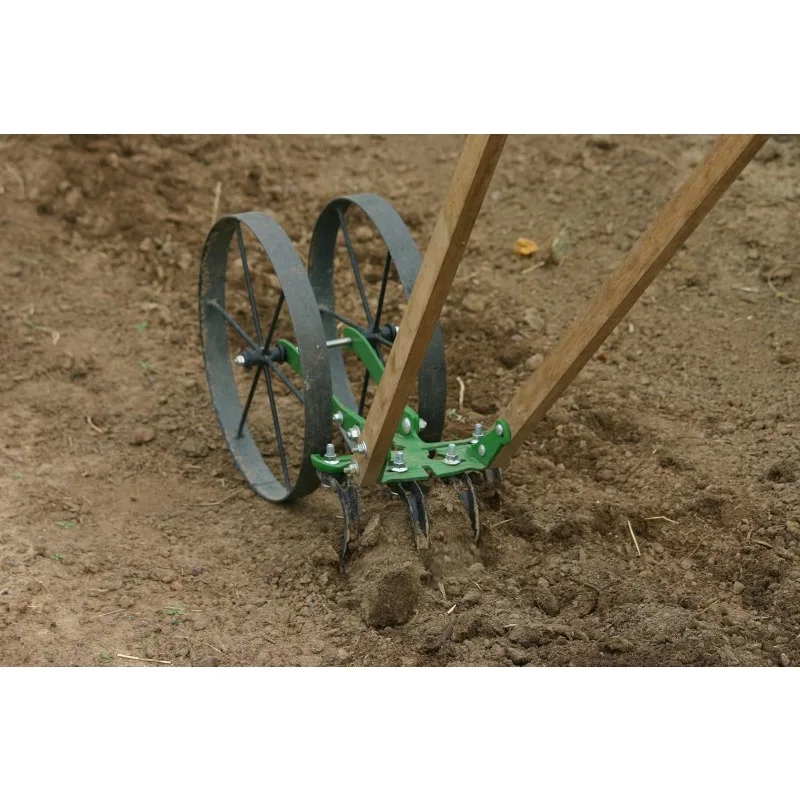 Double Wheel Hoe | Cultivate, Weed, Plow and Maintain Your Garden!