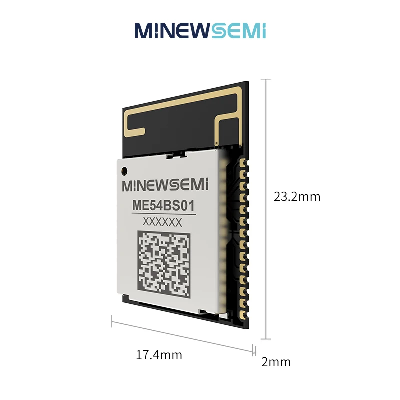ME54BS01 nRF54L15 Wireless RF Bluetooth 5.4 Ble Modul Mesh Sender Modul unterstützt Thread Matters