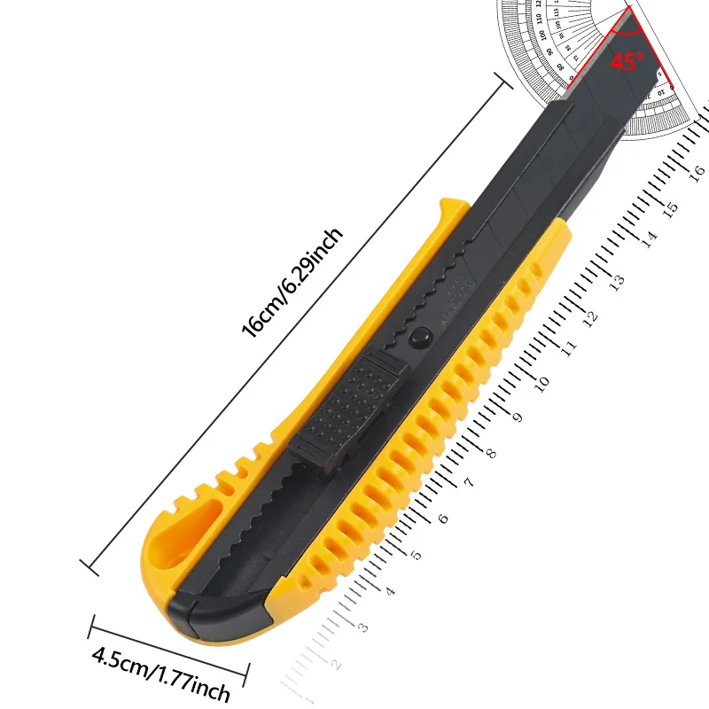 Multifunctional art knife retractable sharp steel knife industrial grade durable paper cutter electrician professional knife