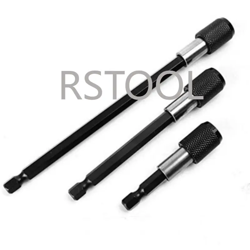 Supporto per punta magnetica per cacciavite a sgancio rapido con codolo esagonale da 1/4 pollici con barra di prolunga regolabile 60mm 100mm 150mm