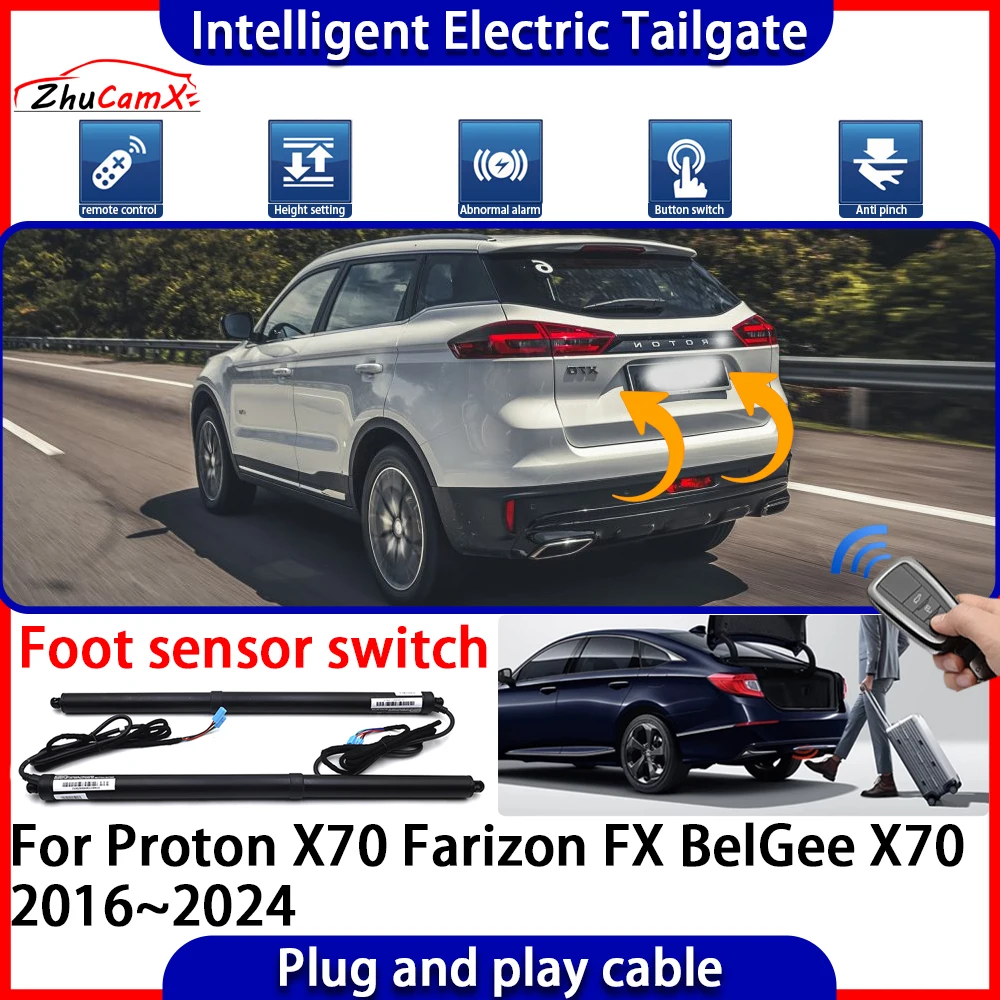 

Automatic Lifting kit Opening Trunk Intelligent Electric Tail Gate Lift Tailgate for Proton X70 Farizon FX BelGee X70 2016~2024