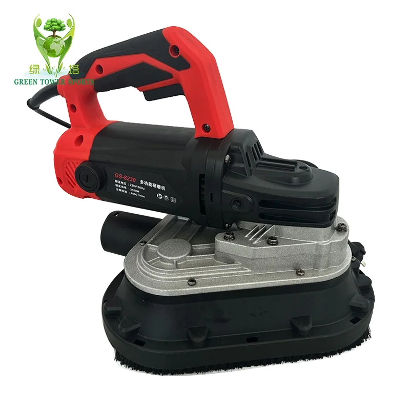 HotGreen Tower Multi-Function 3 Heads  Grinder Machine Milling With Metal Stand Hand-held  Angle Grinder