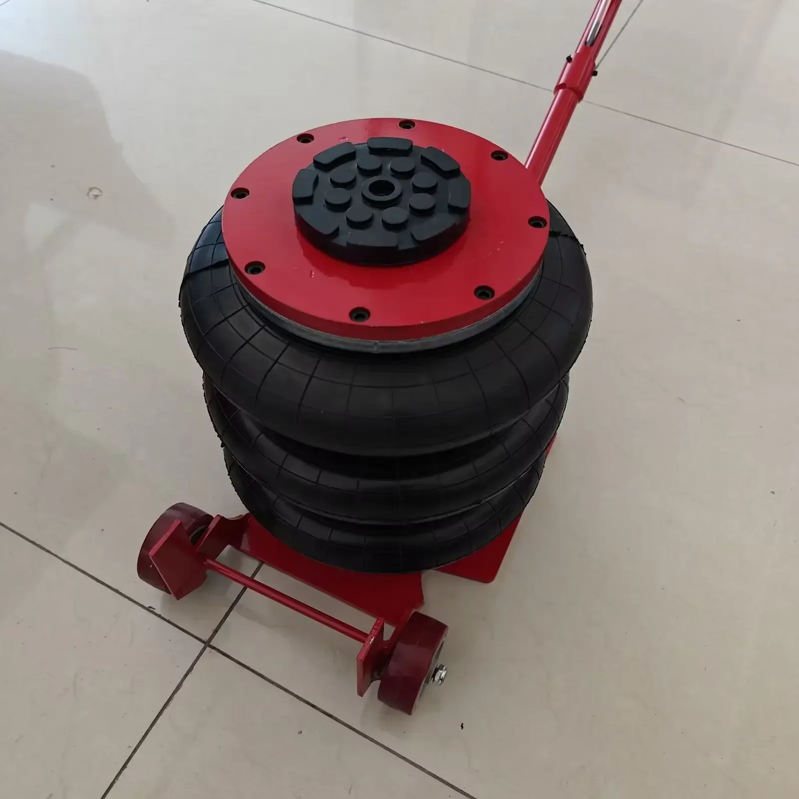 

Прочный пневматический домкрат-подушка с трехслойной резиновой подушкой, горизонтальный, грузоподъемность 3 тонны