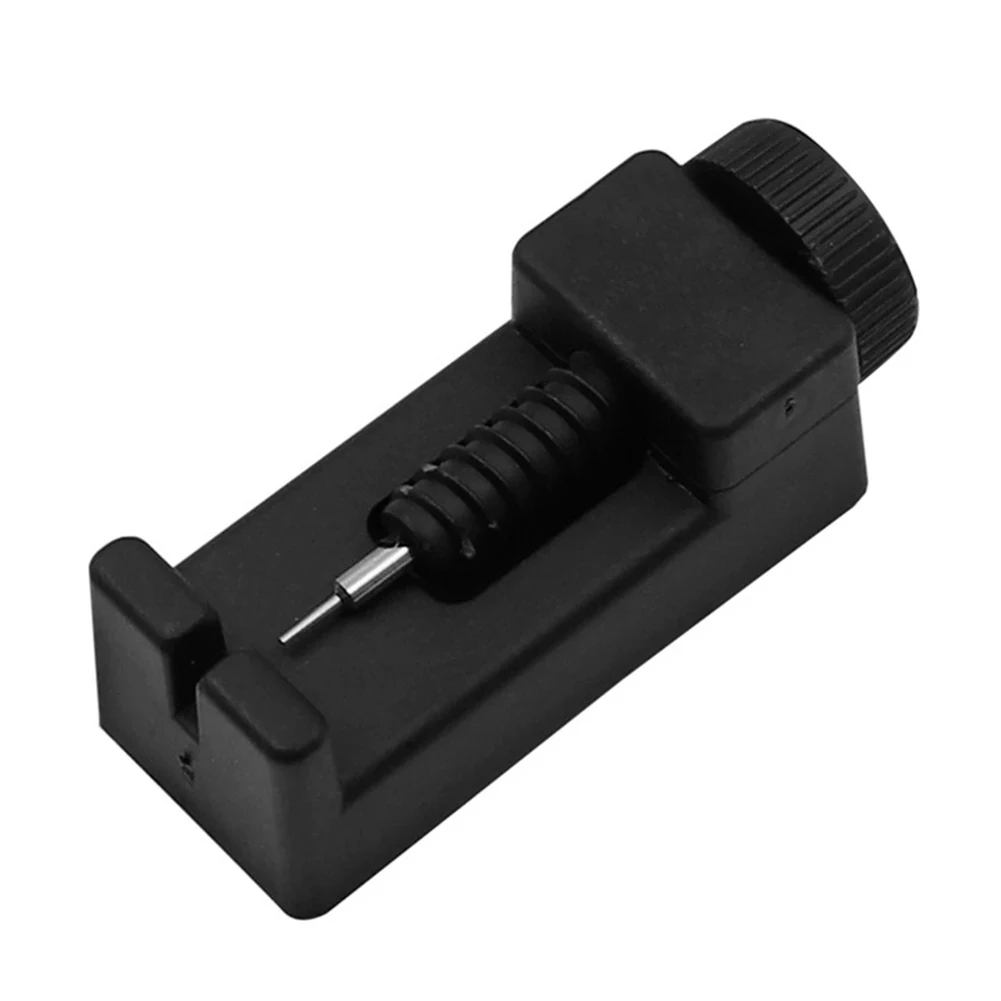 Kit de herramientas de reparación de removedor de pasadores de enlace de pulsera de correa de reloj ajustable de Metal herramienta de eliminación de eslabones de reloj pulsera de correa de redimensionada