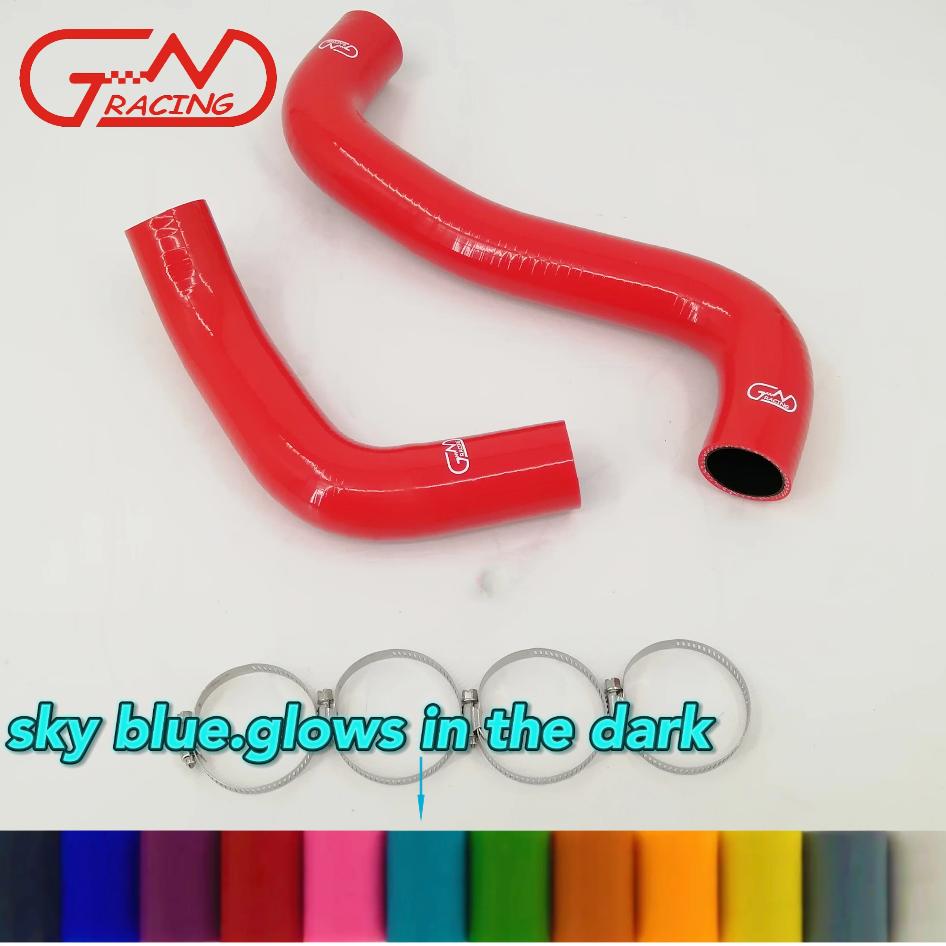 

Silicone Radiator Hose with clamps Kit Fit 2005-2017 Subaru WRX / STi / Forester XT / Legacy GT