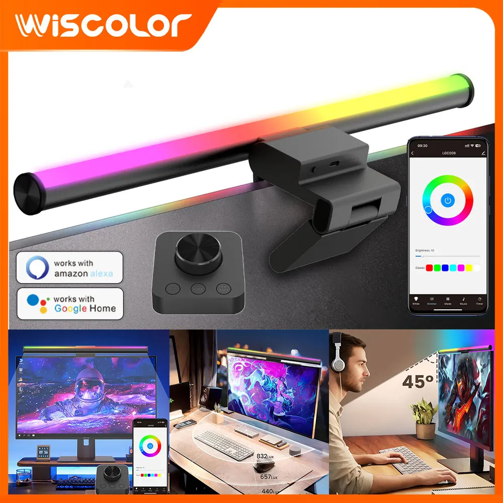 Gaming Accessories App - RGB 스마트 와이파이 모니터 라이트 바