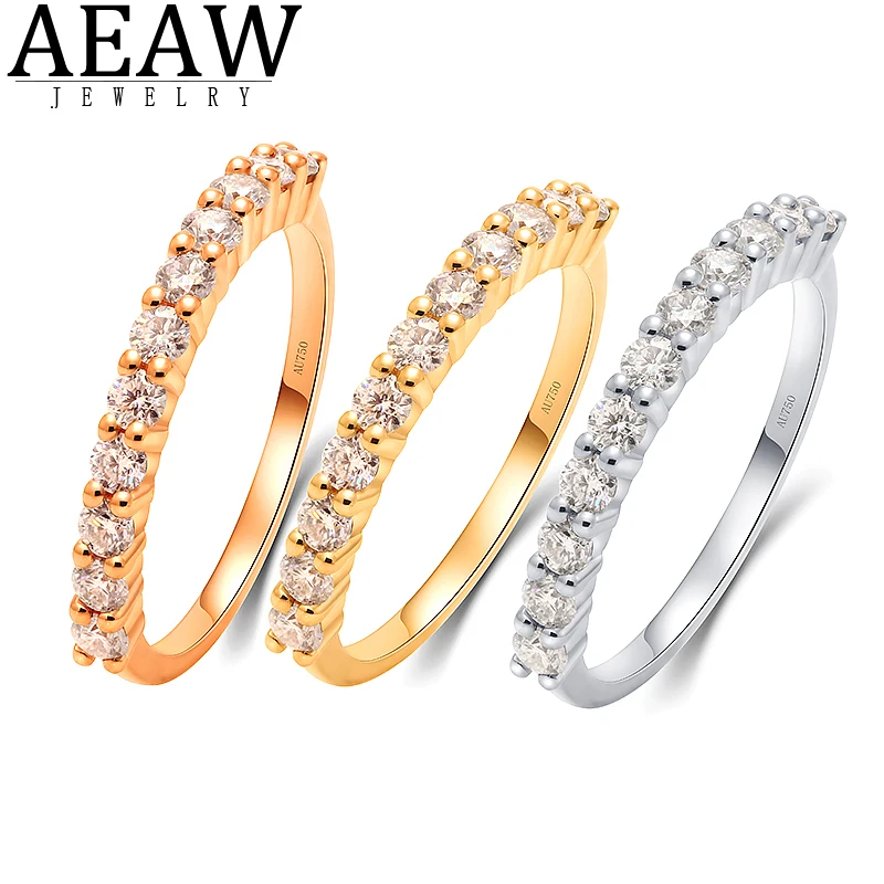 14k Yellow Gold DEF Color VS Round Cut Lab Grown Diamond Engagement Wedding Band Ring CVD HPHT Jewelry for Women