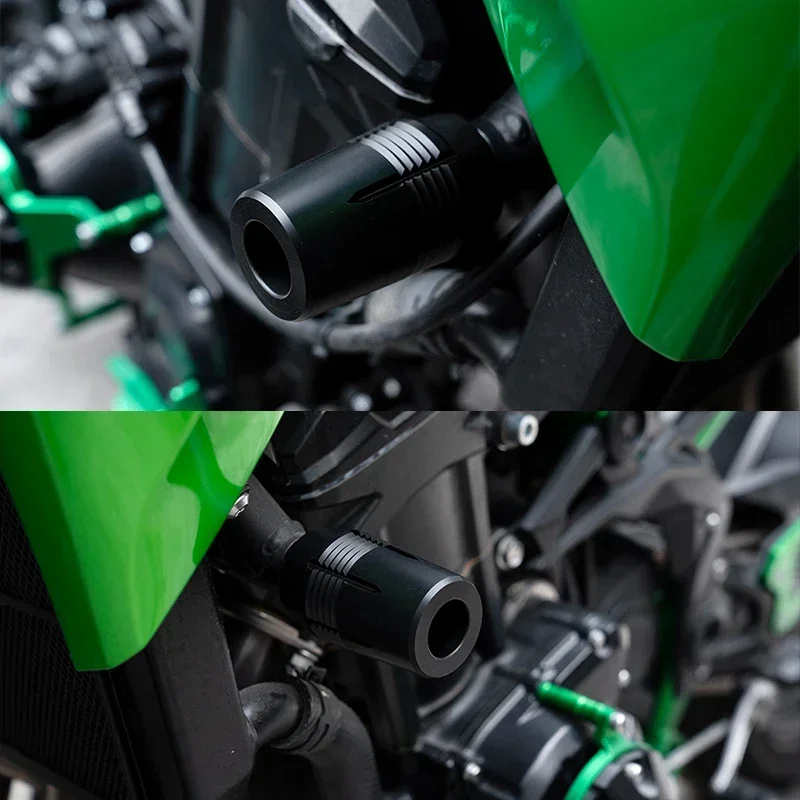 Pelindung bantalan tabrakan mesin pelindung jatuh, untuk KAWASAKI Z900 Z650 Z400 ZH2 Z1000 R Ninja 650