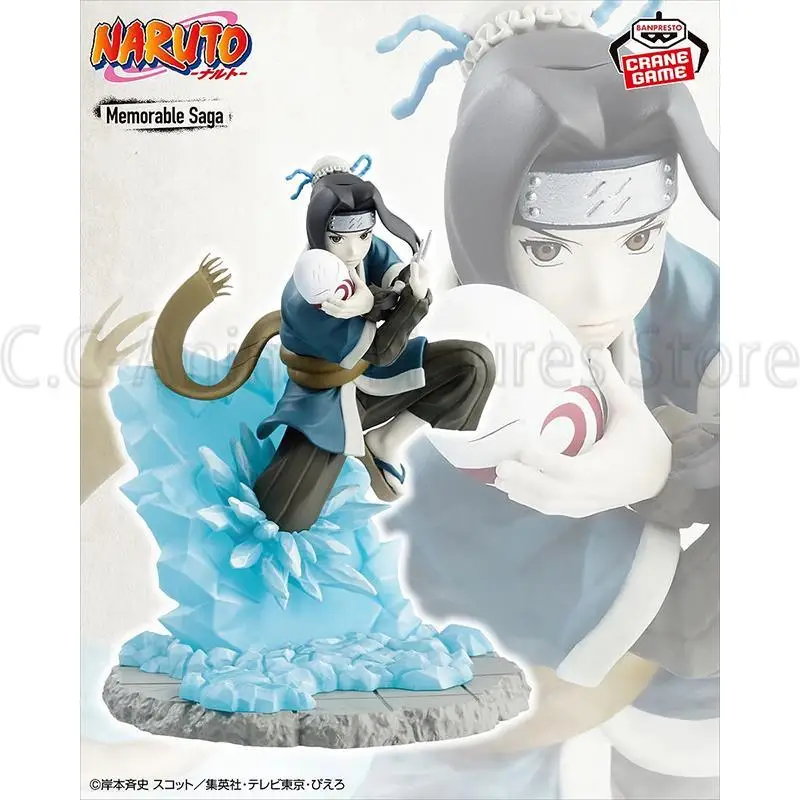 Op voorraad Banpresto Naruto Memorable Saga Haku Figuur Echte Anime Originele Doos Model Speelgoed Collectible Ornament Festival Gift