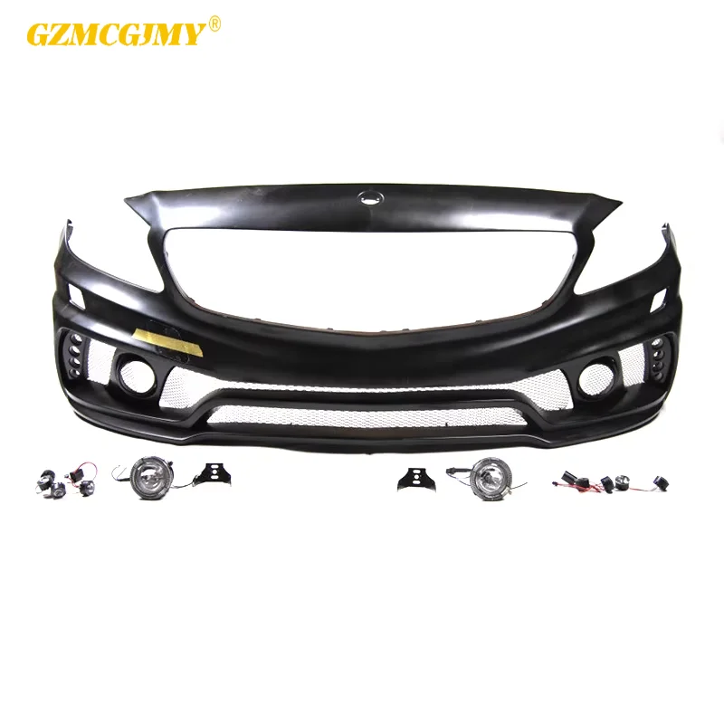 لمرسيدس بنز A-class W176 ترقية Wd نمط طقم الجسم سيارة الوفير الجانب تنورة أجزاء الجسم مجموعة كاملة #3