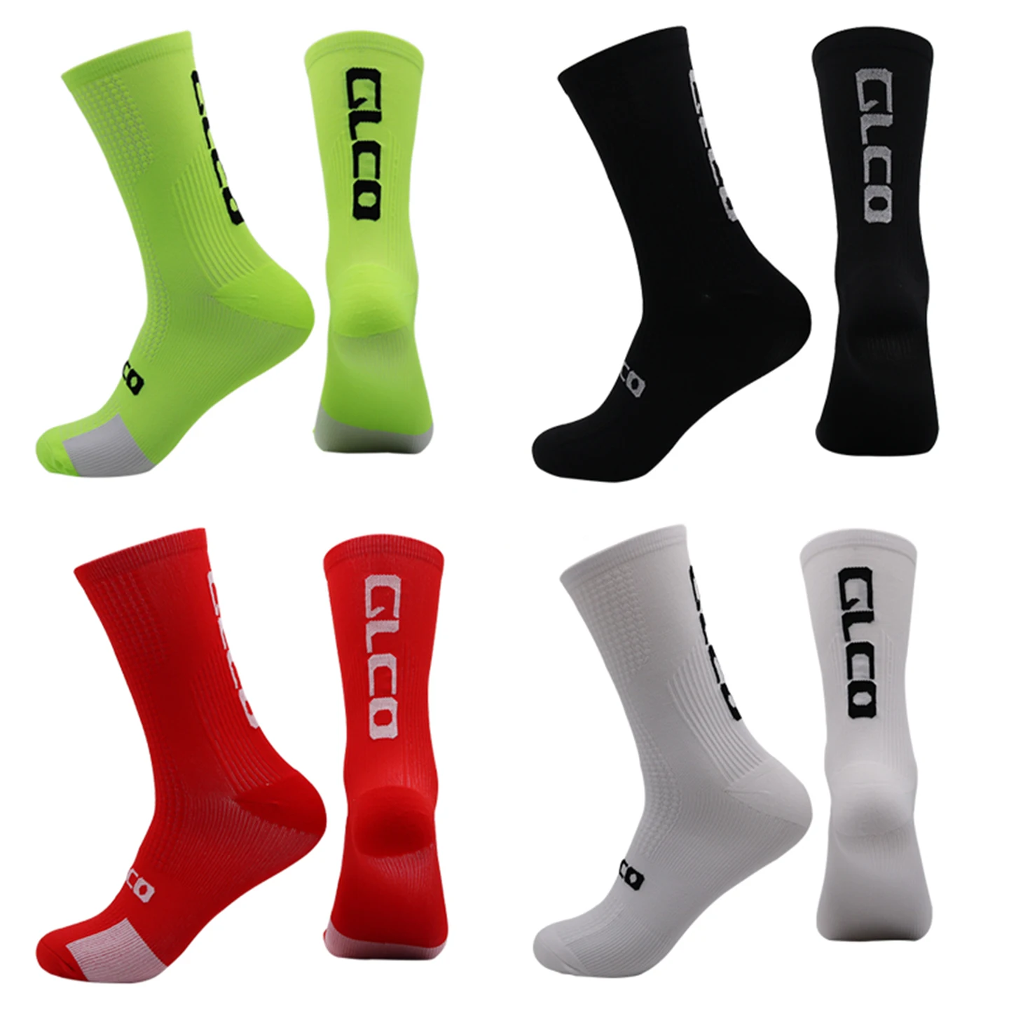 

Breathable Mid-Calf Cycling Socks for Men And Women Four-Season Outdoor Running Sports Socks