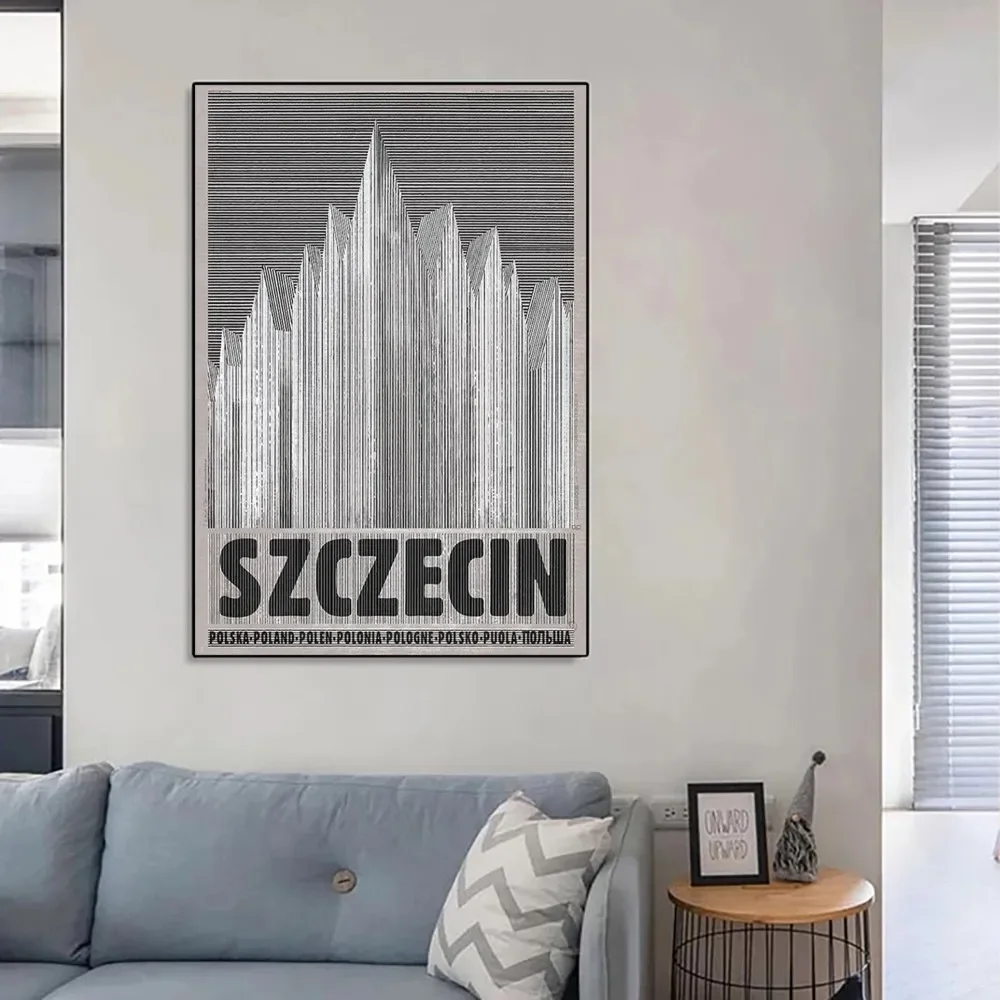 بولندا مدينة الملصقات بيبرزا سولينا زاكوباني المشارك كرافت نادي بار ورقة خمر ملصق جدار الفن اللوحة غرفة نوم دراسة ملصقات