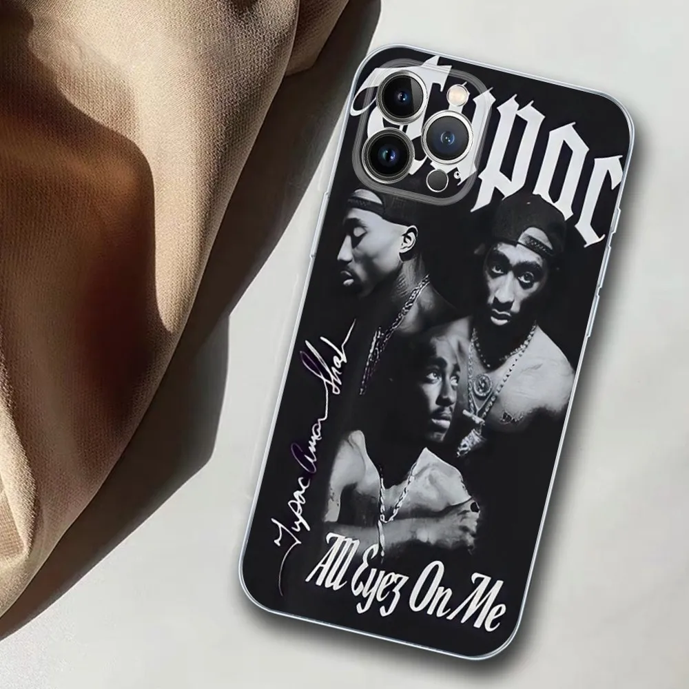 2pac Tupac Amaru Shakur Makaveli Phone Case For iPhone 14 11 12 13 Mini Pro XS Max Cover 6 7 8 Plus X XR SE 2020 Funda Shell