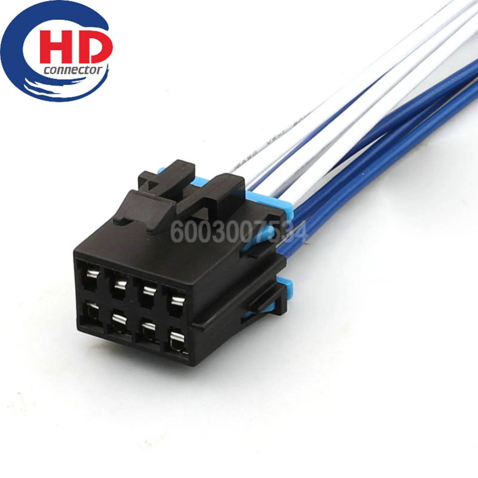 8 Pin Connector Unsealed 2.8mm Series Female Connector Cable Plug Motorcycle Electrical Harnesses Wiring Harness 12064998