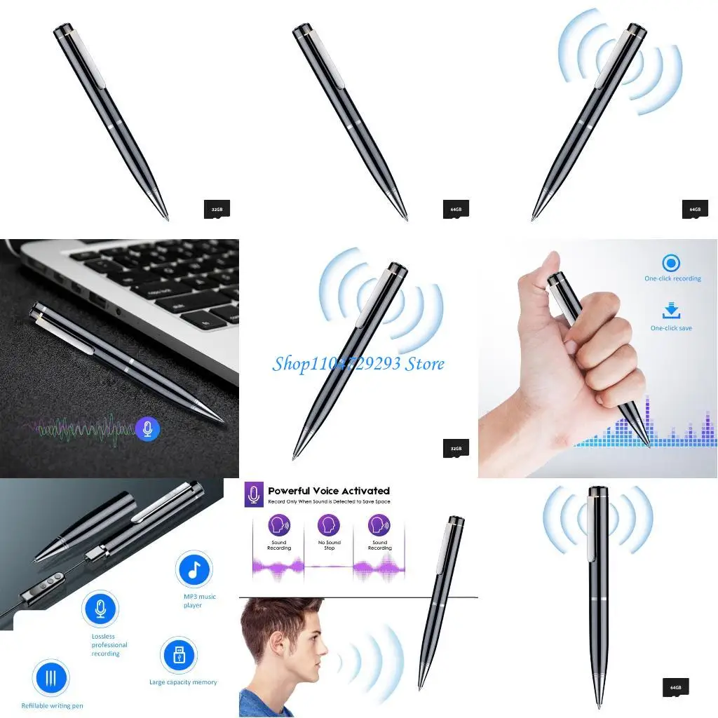 

Y2GD Portable Digital Sound Recorders Clear Sound Noise Reduction 32GB/64GB Capacity