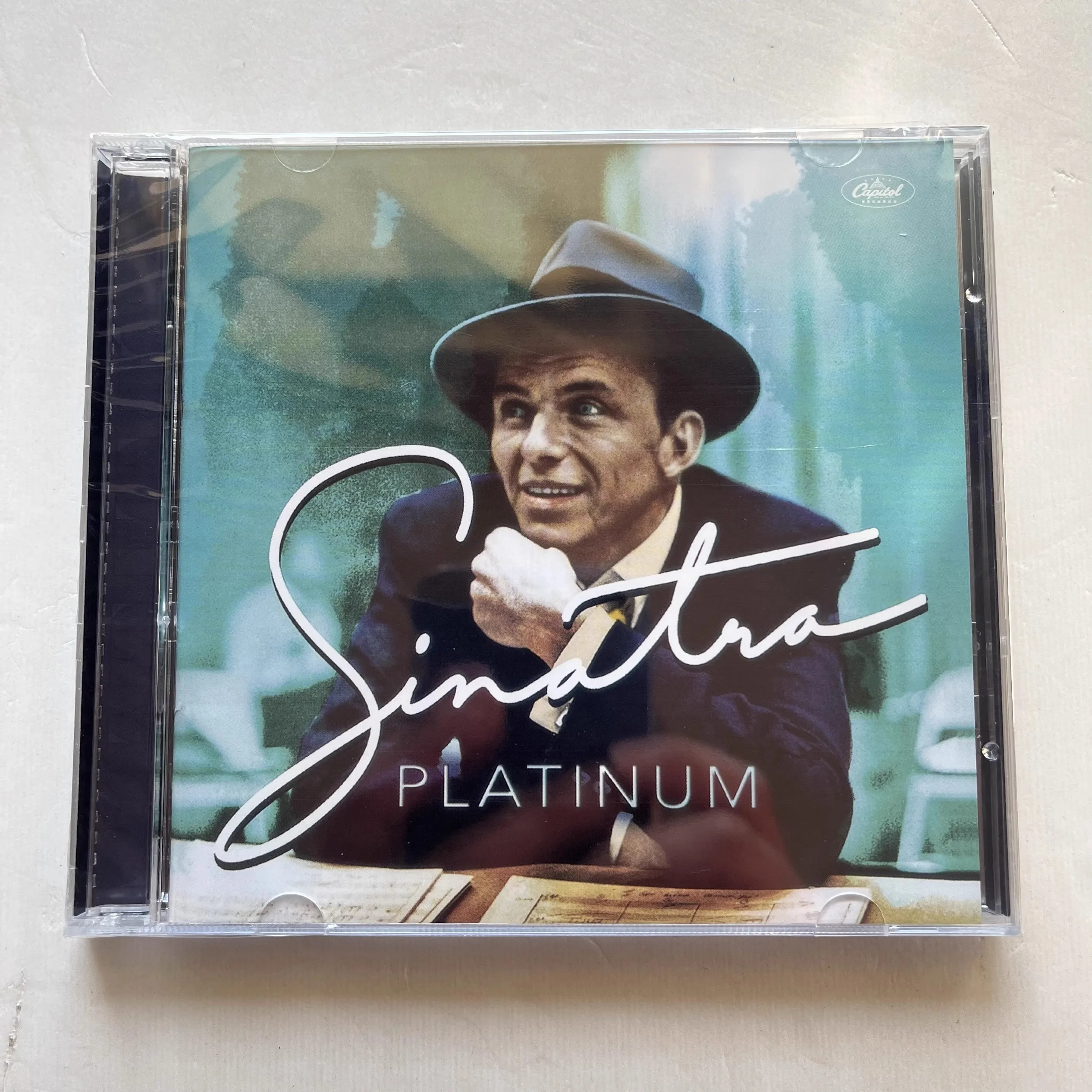 Jazz Frank Sinatra Music CD Platinum 70th Capitol Collection Album 2pcs Music Record Cosplay Walkman Car Soundtracks Box Gifts